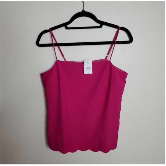 J. Crew Tops - NWT J. Crew (outlet) Size 8 pink camisole top perfect for work layering piece